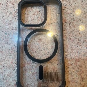 Black Transparent Phone Case
